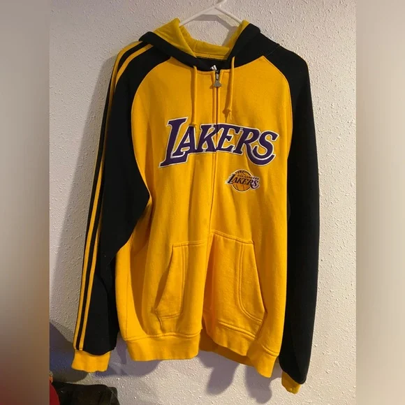 adidas Shirts Adidas Kobe Bryant Era Los Angeles Lakers Hoodie
